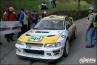 Prima foto della trasferta Rally Company al 25° Rally 1000 Miglia. Aghini al c.o. (2001)