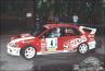 L'ex campione italiano Mario Stagni in gara alla Coppa Valtellina 2002 per la Rally Company.