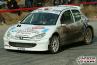 Donchev Krum con la Peugeot 206 S1600 al 71° Rally di Montecarlo 2003