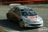 Kresta Roman con la Peugeot 206 WRC al 71° Rally di Montecarlo 2003