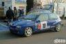 La Clio di Marco Gianesini e Sabrina Fay dopo le verifiche del 3° Colli Brianzoli 2003