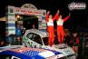 I Vincitori sul palco del 33° Rally Valle d'Aosta - Fontana / Casazza su Toyota Corolla WRC