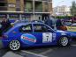 La Peugeot 306 Gr. A di Marco ed Elisabetta Gianesini al riordino del 9° Rally Città di Vigevano 2003