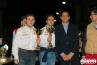 Thomas Bardea e Mirko Franzi premiati per il 4° assoluto da Plinio Vanini alla Coppa Valtellina 2003