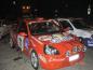 La Clio di Sergio Cantoni al riordino del 22° Rally di Como (24/10/2003)
