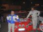 Sergio Cantoni e Paolo Bombardieri al riordino del 22° Rally di Como (24/10/2003)
