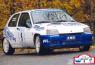 Laura Gianesini in gara con Massimiliano Bonizzoni al 1° Rally Sprint dell'Ossola (31/10/2004)