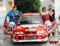 Ivan Ambrosioni e Pio Sbalanca all'arrivo dell'88° Targa Florio (20/11/2004)