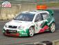 Capello-Pirollo con la Skoda Fabia WRC ufficiale al Monza Rally Show (28/11/2004)