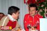 Andrea Perego e Gigi Galli ospiti della cena del Panathlon Club Sondrio (17/02/2005)