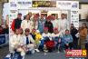 Foto di gruppo per la Rally Company vincitrice al 13° Trofeo Valtellina (20/03/2005)