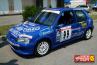 La Peugeot 106 di Patrick Donchi alle verifiche della 49° Coppa Valtellina (27/05/2005)