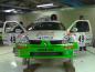 La Clio S1600 di Gianluca Mainetti e Alessandro Catelli ai box al 3° Monza Rally Show (19-20/11/2005)