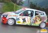 Mirko Franzi e Giuseppe Guaita in gara al 1° Rally delle 5 Valli (21/05/06)