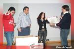 Thomas Bardea, Marco Trapletti, Barbara Perrone e Danilo Colombini durante la consegna degli attestati ai piloti e navigatori Rally Company.