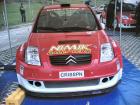 Una delle Citroen C2 S1600 impegnate nei test.